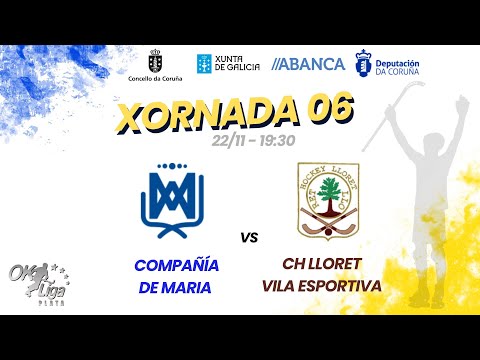 🎥​ OK PLATA: CDM  Hockey patines vs Lloret vila sportiva  J06.22/11/2025