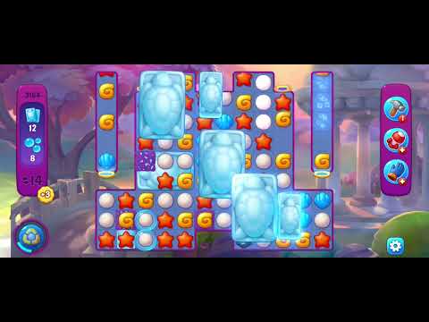 Fishdom gameplay level 3164