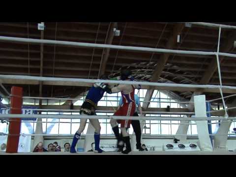 Чемпионат РБ по тайскому боксу 2015  Жуковский (Жодино) -   ЛавреновичЧервень