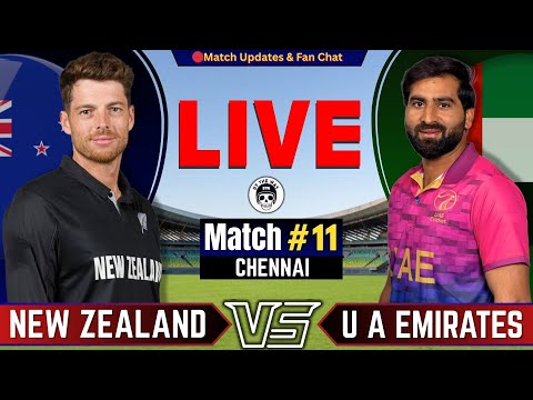 🔴Live : New Zealand vs Afghanistan, Match 11 | Live Cricket match Today | NZ vs AFG Live | by Shahid