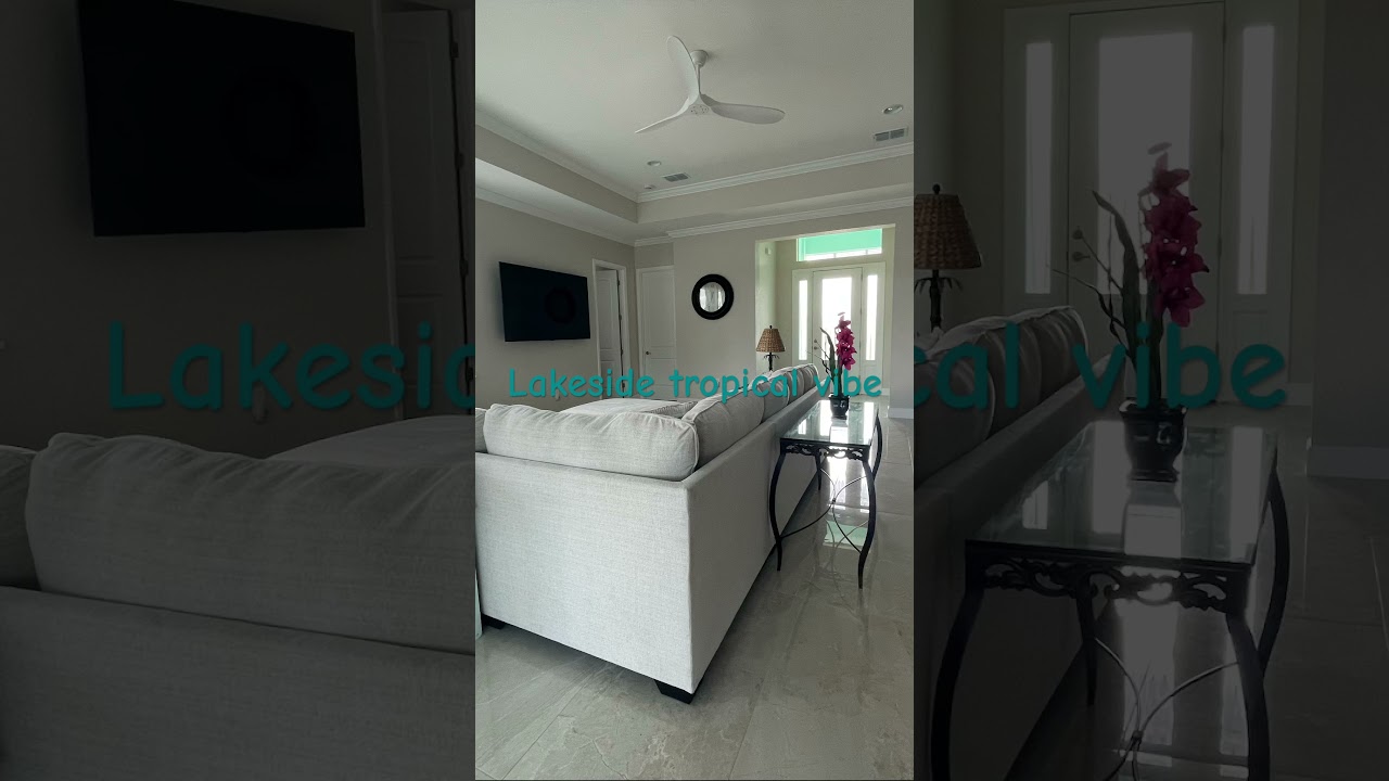 Lakeside tropical home ideas #decoratewithme #newhomebuild #home #homeidea #homes #decorinspiration