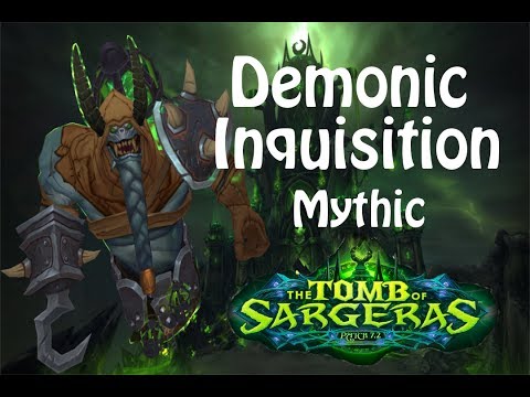 Demonic Inquisition [Mythic] - Frost Mage PoV - Tomb of Sargeras