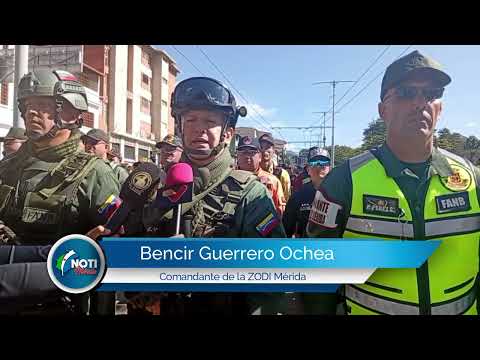 Despliegue de seguridad en Mérida