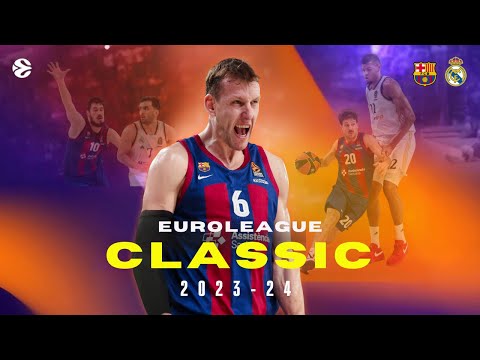 El Clásico Thriller | Barcelona - Real Madrid | EUROLEAGUE CLASSIC GAMES 2023-2024