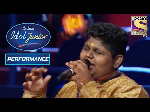 Vaishnav's 'Parda Hai Parda' Performance Touches Shraddha's Heart | Indian Idol Junior 2