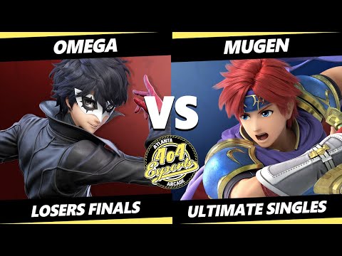 4o4 Smash Night 28 Losers Finals - Omega (Joker) Vs. Mugen (Roy) SSBU Ultimate Tournament