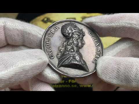 KARL XI - Segern vid Lund 1676 av J.G. Breuer - MYCKET VACKERT EXEMPLAR