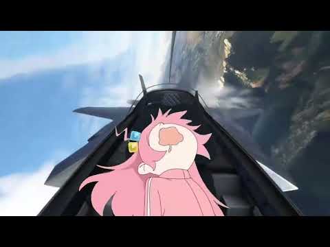 Bocchi the Pilot: Bocchi the Rock! Epic Top Gun Edit - Bocchi Sauce, war plane
