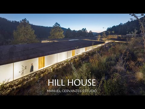 A Semi-Buried House on a Mexican Hill