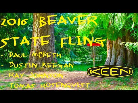 2016 Beaver State Fling - Rd 3 Back 9 - Paul McBeth - Ray Johnson - Dustin Keegan - Tomas Rosenqvist