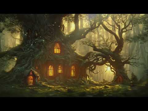 Tree House | ENCHANTED FOREST | Fantasy Ambience | Ambient Sounds | Magic Forest