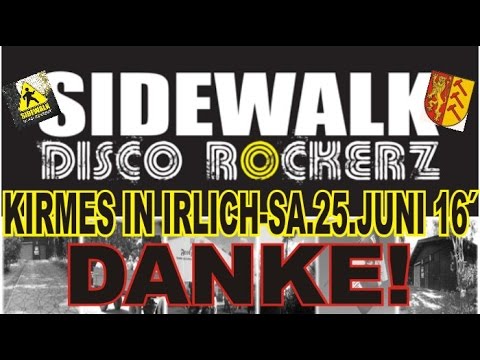 SIDEWALK COVERBAND IN NEUWIED IRLICH 2016