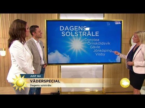 Väderspecial: Tips inför åskan - Nyhetsmorgon (TV4)