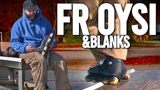 The Best Flat Frames? // Rollerblade Blank //Aggressive Inline Skate Vlog