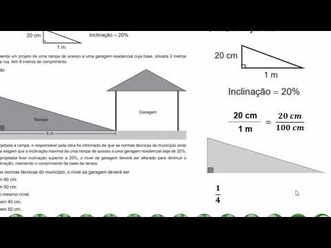 questão 155 matemática prova cinza enem 2018 - triângulos, geometria plana e porcentagem