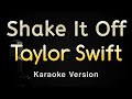 Shake It Off Taylor Swift Karaoke Songs With Lyrics Original Key
