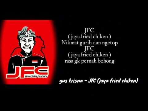 KARAOKE Original  JFC(jaya fried chicken)_gus Krisna.  #lagu #karaokemusic #guskrisna#karaokemusic 