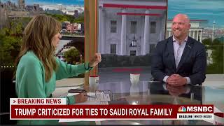MSNBC: DEADLINE WHITE HOUSE - MAY 25, 2023 - TRUMP SAUDI TIES FACE CRITICISM