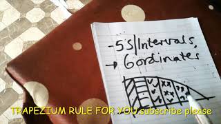 TRAPEZIUM RULE