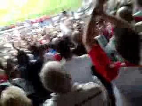 Feyenoord - Roda JC Bekerfinale Vak Q laatste minuten