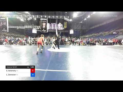 112 Lbs Consi Of 32 #1 - Claire Solansky, Oklahoma Vs Liz Donovan, Massachusetts Eaec