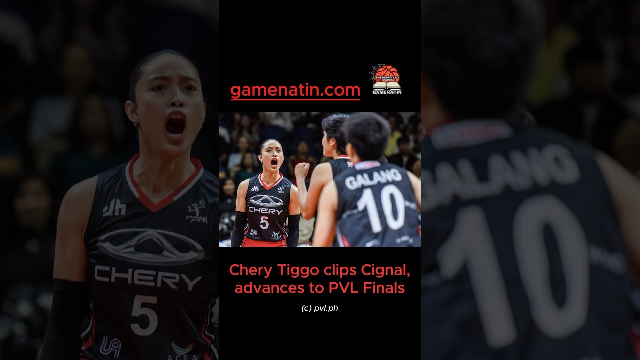PVL on Tour: Chery Tiggo clips Cignal, books first ticket to PVL Finals