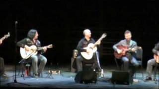 While my guitar gently weeps played by Montreal Guitar Trio & California Guitar Trio