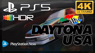 [4K/HDR] Daytona USA / Playstation 5 Gameplay (via PS Now)
