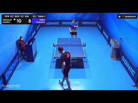 15:30 Oleksandr Ivashkin - Valerii Tatarynov 01.08.2023 TT Euro.Cup Ukraine Star. Table 3