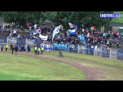 Salutarea suporterilor după meciul CORVINUL C.A. ORADEA din 28 mai 2022