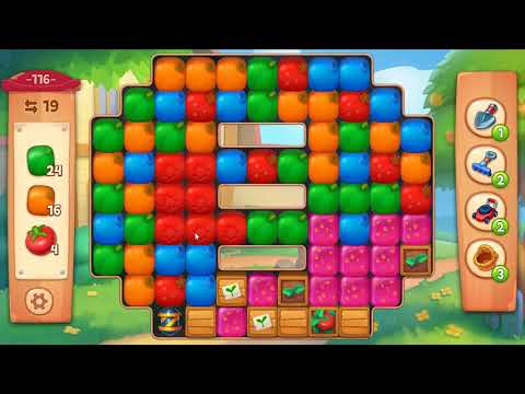 Farmscapes level 116 🌽 Playrix HD 👋😘✌️