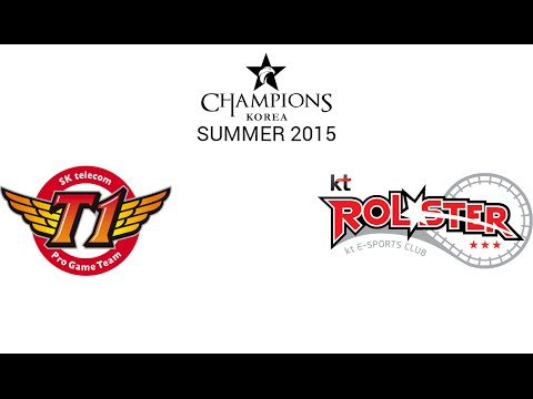 SKT T1 vs KT Rolster Highlights - LCK Champions Summer 2015 Finals - SK Studio