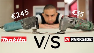 Makita vs Parkside Multitool wie is beter? We gaan het testen