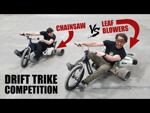 Power Tool Drift Trikes! (One Day Build)