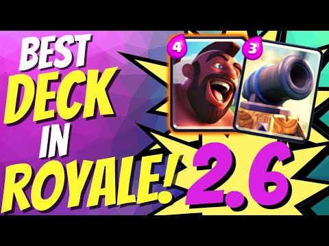 UNO DEI BEST DECK DI ROYALE!!! 2.6 HOG RIDER!!! [CLASH ROYALE ITA]