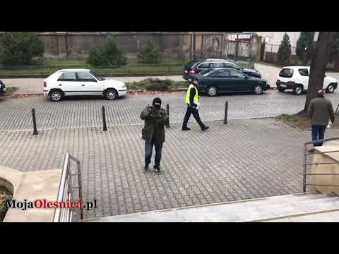 23.11.2018 Oleśnica - ćwiczenia antyterrorystyczne w starostwie