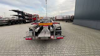 Van Hool 20FT/3-axles / empty weight: 3.150kg / galvanized / BPW DRUM / A container chassis semi-trailer for sale - Image 4 | Autoline KE Van Hool 20FT/3-axles / empty weight: 3.150kg / galvanized / BPW DRUM / A container chassis semi-trailer | Image 4 - Autoline