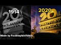 The History of 20th Century Fox (1914 - 2022)