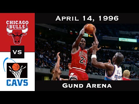 Full Game: Chasing NBA History | Chicago Bulls vs Cleveland Cavaliers (April 14, 1996)