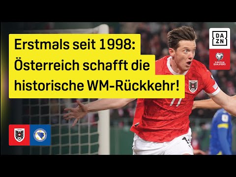 Österreich - Bosnien-Herzegowina | European Qualifiers | DAZN Highlights