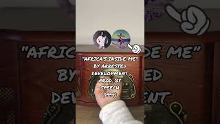#ArrestedDevelopment - “Africa’s Inside Me” prod. by #Speech samples #JoeSample #SampleBible