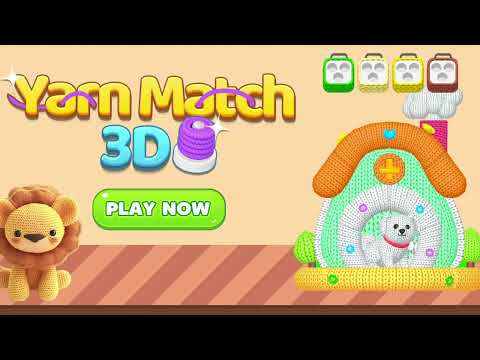 Yarn Match 3D-Wool Puzzle