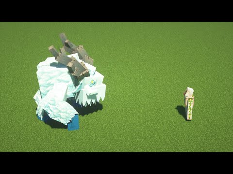 frostmaw vs 1 iron golem!