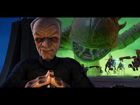 Palpatine Experiments on the Zillo Beast [4K HDR] - Star Wars: The Clone Wars