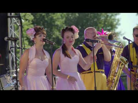 The Jive Aces with The Dulcettes - "That's Life" (Live at Summertime Swing)