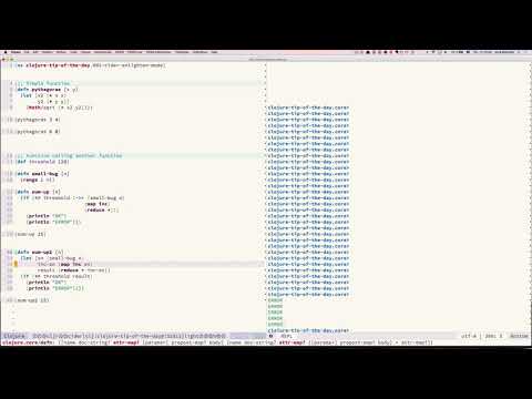 Clojure Tip of the Day - Episode 2: Cider Enlighten Mode