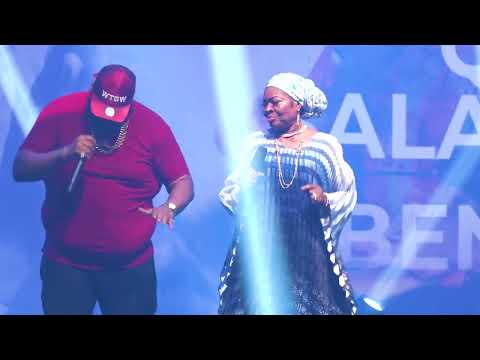 Queen Salawa Abeni And Son, Big Sheriff Performing "Gentle Lady"