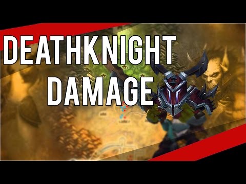THE DK DAMAGE (DeathKnight BG) - (Frost DK PvP) Warlords of Draenor 6.2