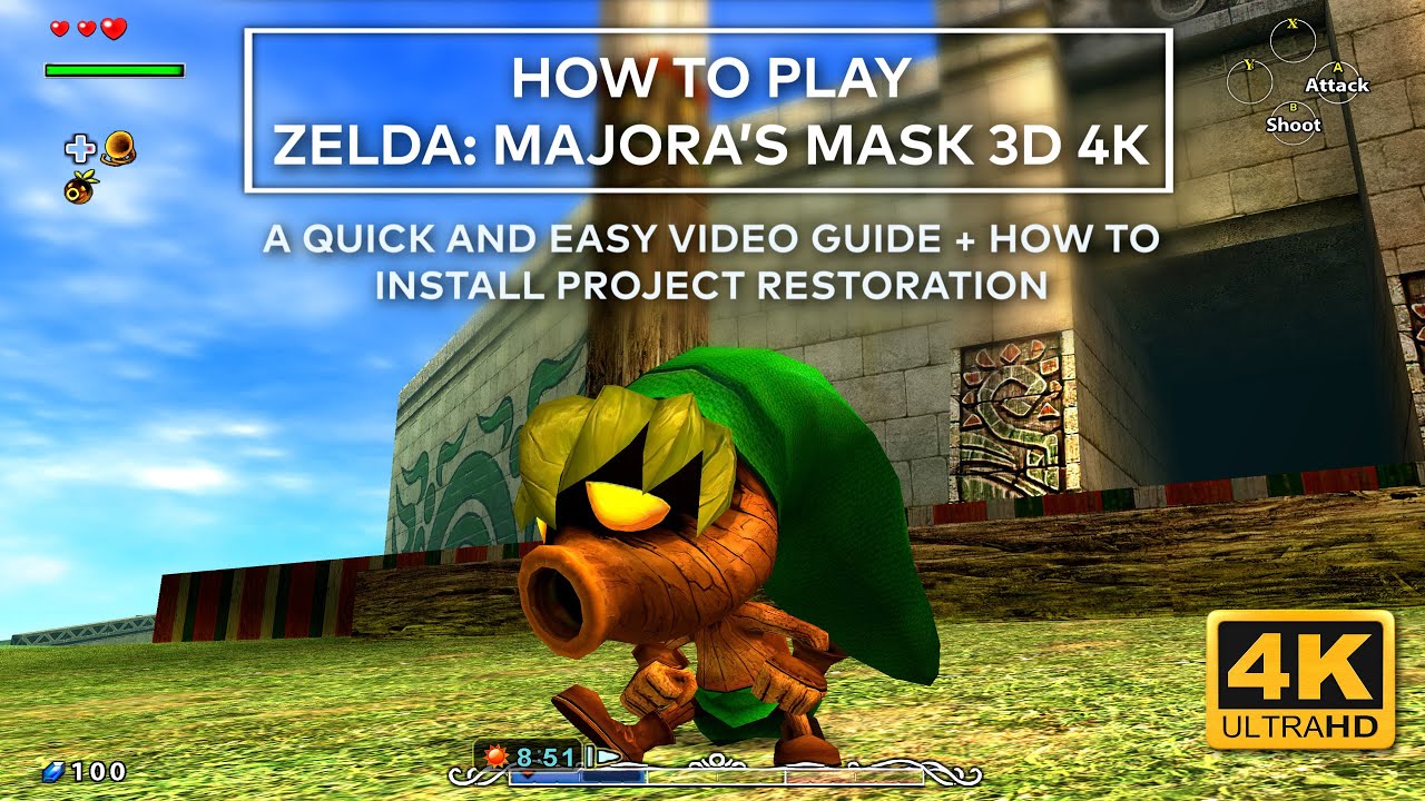 Let's Play The Legend of Zelda: Majora's Mask Part 1 (Patreon