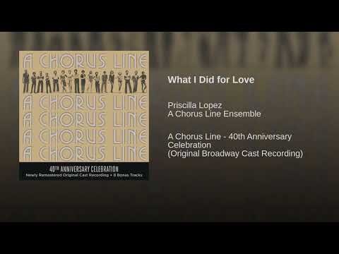 Scene from What I Did for Love by Priscilla Lopez, Goddard Lieberson